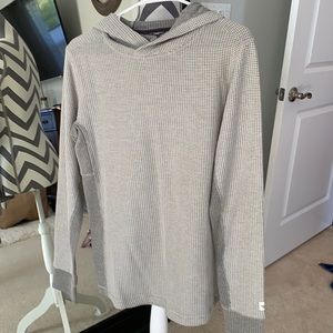 North face thermal hoodie - small